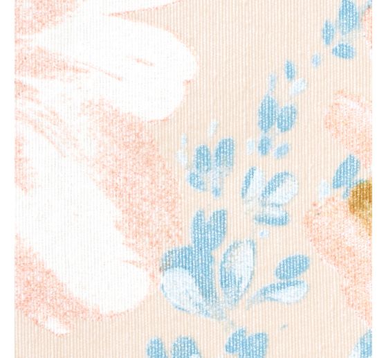 Tessuto decorativo in lino "Rosaura Azur"