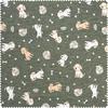 Decoration fabric linen optics "Doggy"