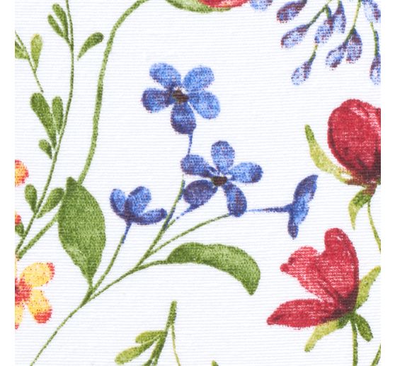 Decoration fabric linen optics "Floralis"