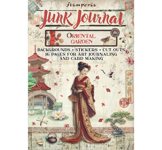 Stamperia Junk Journal Book "Oriental Garden"