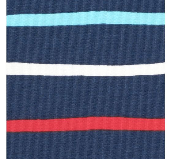 Tessuto felpato "Denim stripes"
