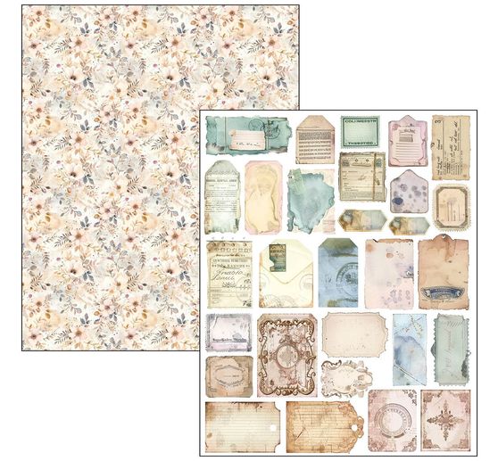 Ciao Bella Mixed Media Book "Lost in Time"