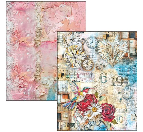 Mixed Media Book Ciao Bella "The Sound of Spring"