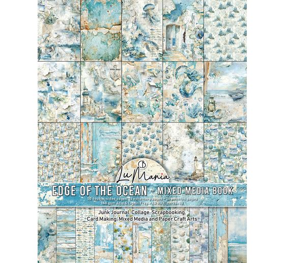 Mixed Media Book Ciao Bella "Edge of the Ocean"