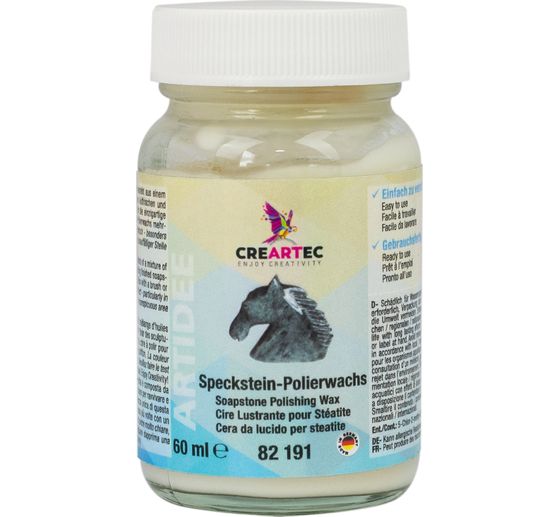 Soapstone polishing wax