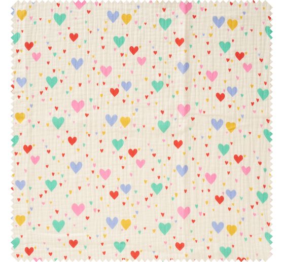 Muslin cotton fabric "Tiamo"