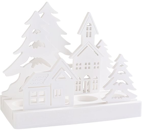 Stampo in silicone VBS "Portacandela tealight - Rettangolare" con bordo a incastro
