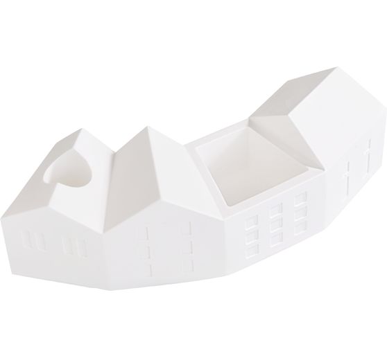 VBS Silicone casting mould "Houses Advent Wreath"