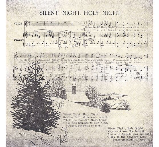Napkin "Silent Night"