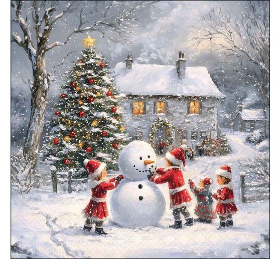 Napkin "Winter nostalgia"
