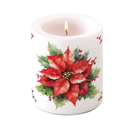 Napkin "Festive poinsettia"