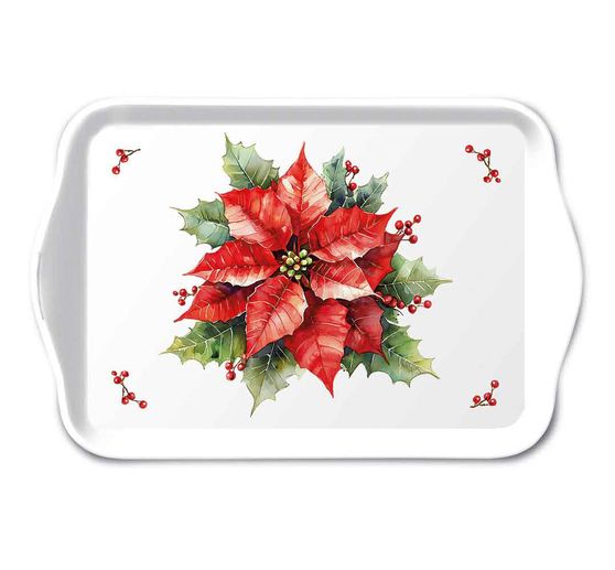 Napkin "Festive poinsettia"