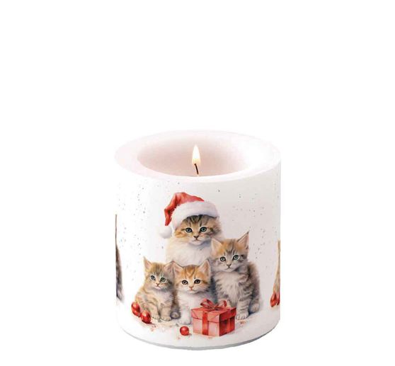 Paper handkerchiefs "Christmas cats"