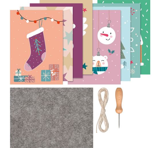 Kit per lavoretti punzonatura "Natale"