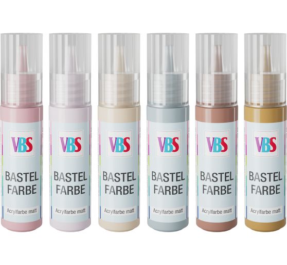 VBS Craft paint set "Winter Romance", 6 x 20 ml