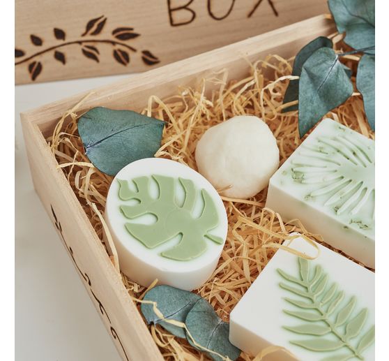 VBS Silicone soap mould "Palm Leaves"