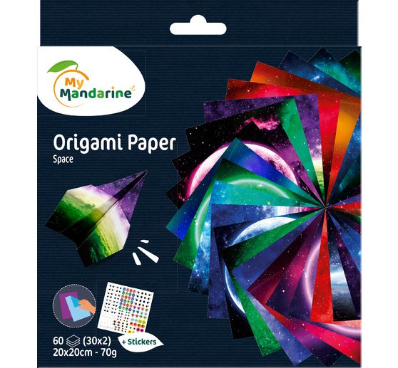 Assortimento di carta pieghevole "Space"
