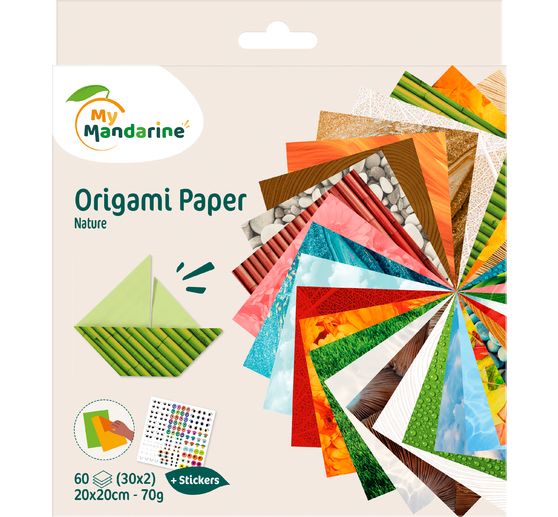 Folding paper assortment "Nature"