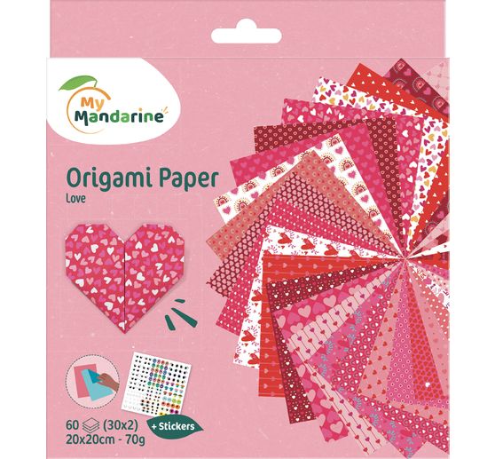 Assortimento di carta pieghevole "Paper Love