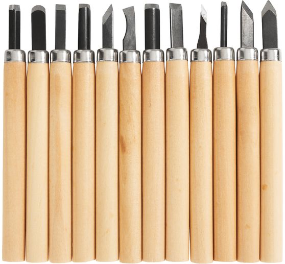 VBS Carving tools, set of 12