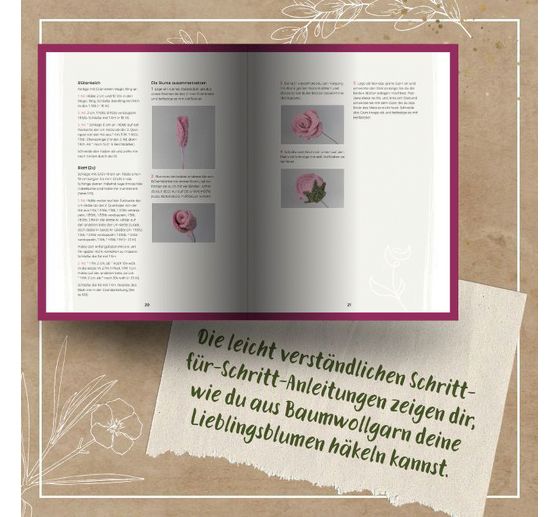 Libro "Romantische Blumen h&auml;keln"