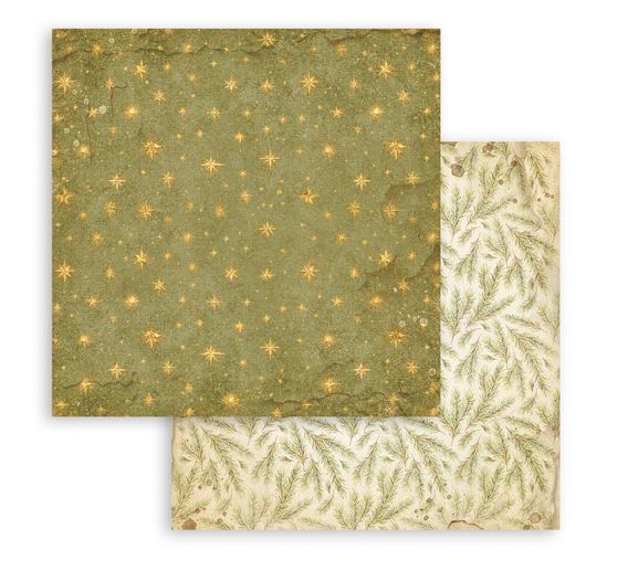 Blocco di scrapbook Stamperia "Silent Night Backgrounds"
