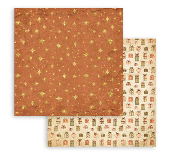 Blocco di scrapbook Stamperia "Silent Night Backgrounds"