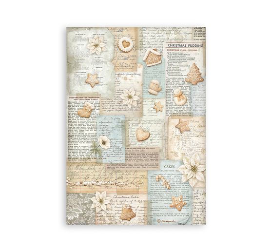 Washi pad Stamperia "White Christmas"