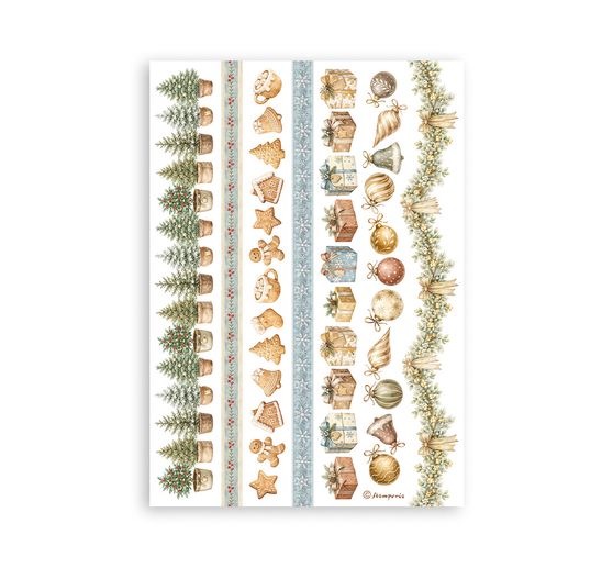 Washi pad Stamperia "White Christmas"