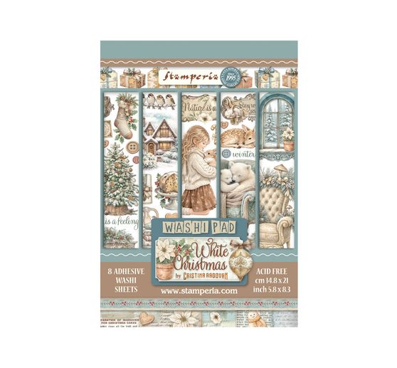 Washi pad Stamperia "White Christmas"