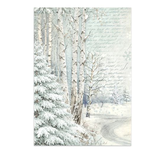 A5 Junk Journal Focus Points Stamperia "White Christmas"