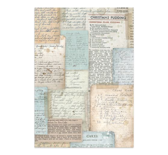 A5 Junk Journal Focus Points Stamperia "White Christmas"
