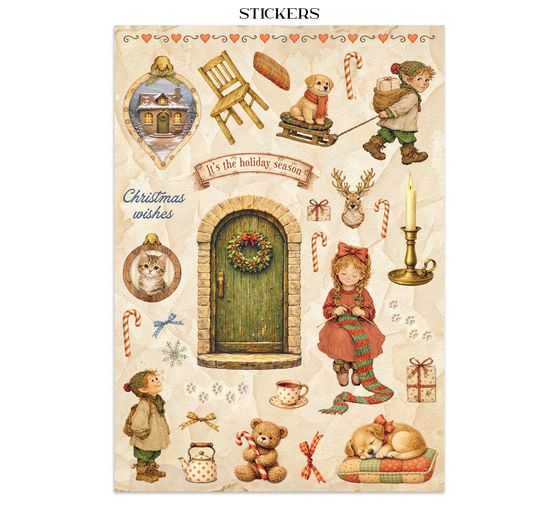 Junk Journal Book Stamperia "Silent Night"