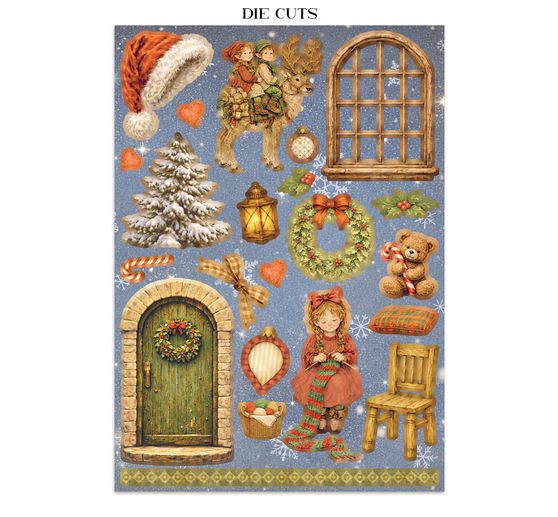 Junk Journal Book Stamperia "Silent Night"