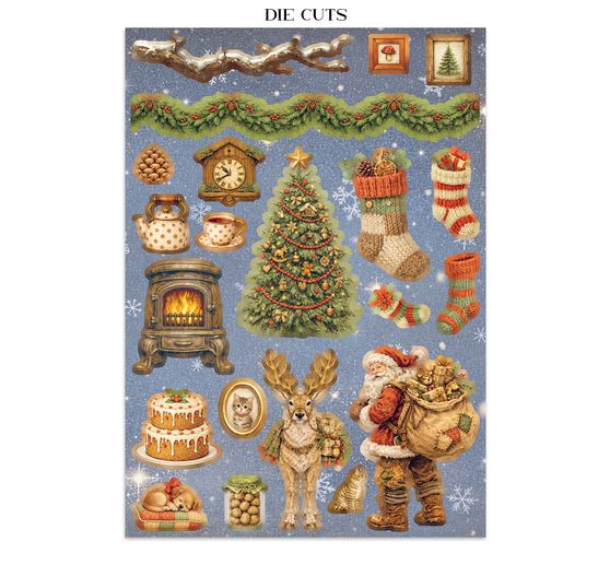 Junk Journal Book Stamperia "Silent Night"
