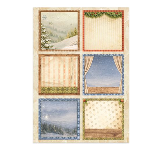 Junk Journal Book Stamperia "Silent Night"