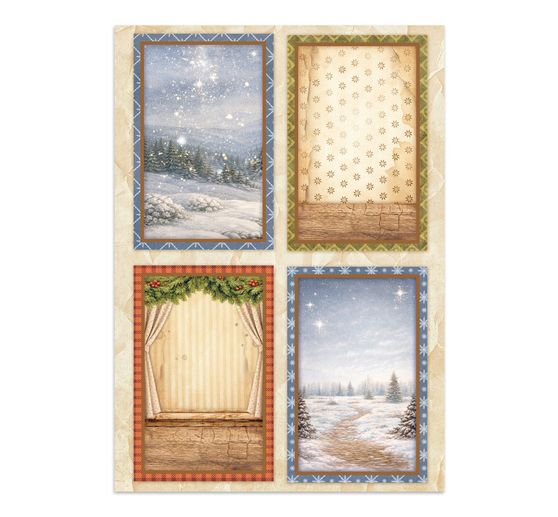 Junk Journal Book Stamperia "Silent Night"