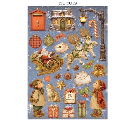 Junk Journal Book Stamperia "Silent Night"