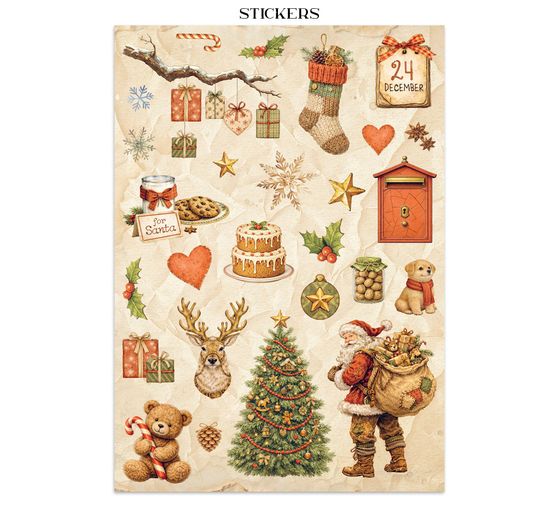 Junk Journal Book Stamperia "Silent Night"