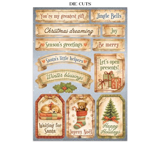 A5 Junk Journal Focus Points Stamperia "Silent Night"
