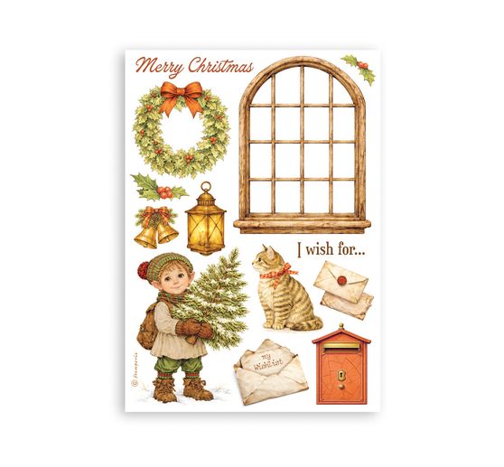 Stamperia Washi pad "Silent Night"