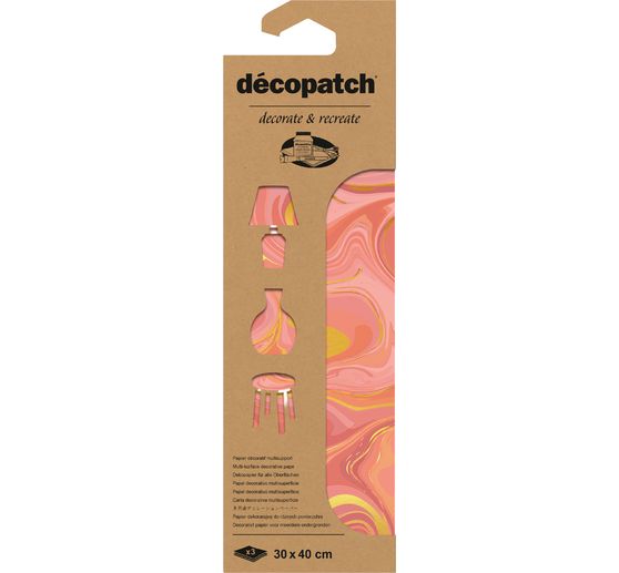 Carta Hot-Foil D&eacute;copatch "Blush"