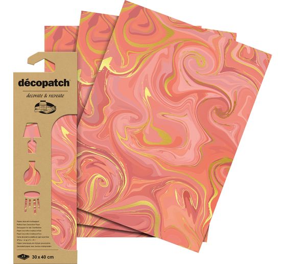 Carta Hot-Foil D&eacute;copatch "Blush"