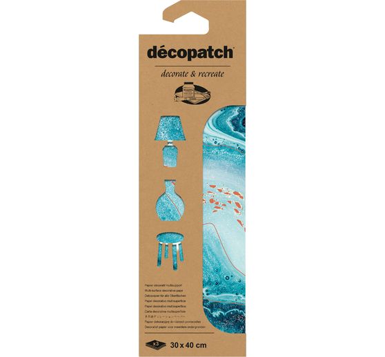 Carta Hot-Foil D&eacute;copatch "Ocean"