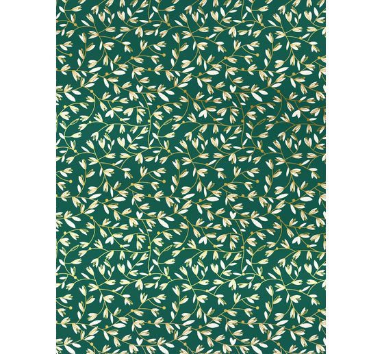 D&eacute;copatch Hot-Foil Paper "Blossom Twigs"