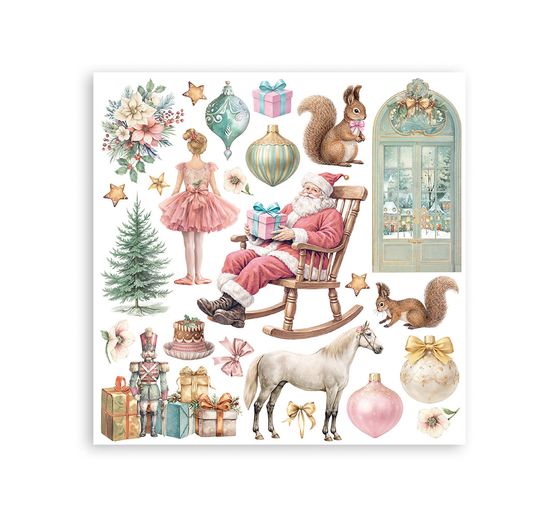 Stamperia Rub On assortment "Winter Magic"