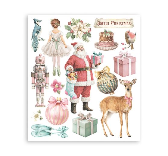 Assortimento di Rub On XL Stamperia "Winter Magic"