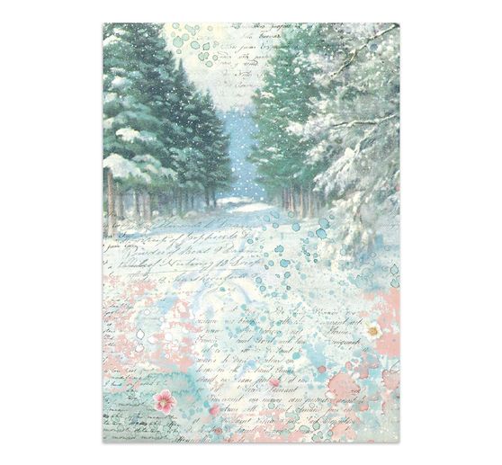 Junk Journal Book Stamperia "Winter Magic"
