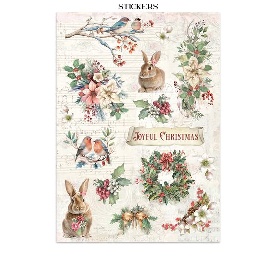 Junk Journal Book Stamperia "Winter Magic"