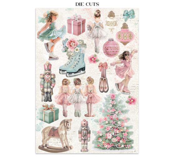 Junk Journal Book Stamperia "Winter Magic"